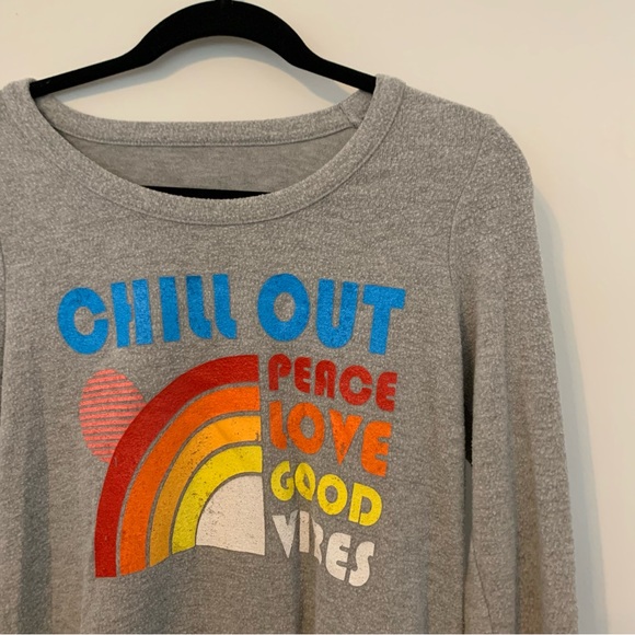 chaser good vibes sweatshirt - Picture 2 of 6